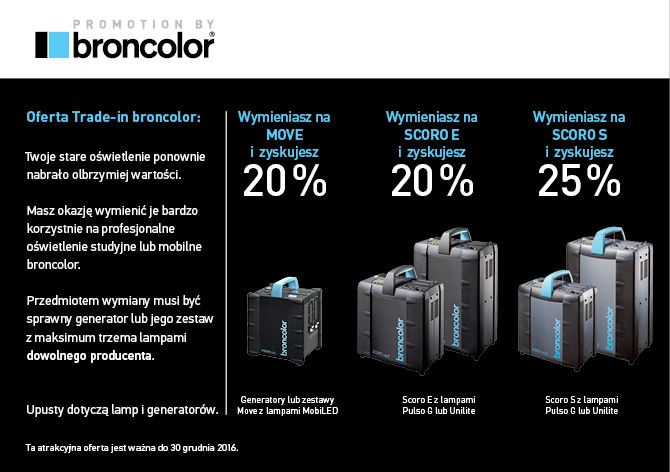 Promocja Trade-in Broncolor