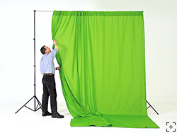 Lastolite - Tła Chromakey Curtain / Muslin