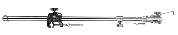 Manfrotto Avenger - Telescopic Hanger With Universal Head Manfrotto Avenger - Telescopic Hanger With Universal Head